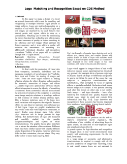 Logo Matching and Recognition Based on CDS Method