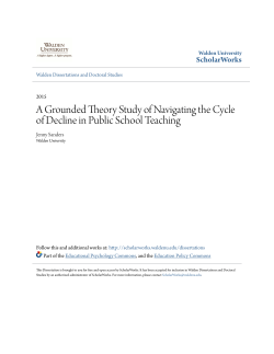 A Grounded Theory Study of Navigating the Cycle of