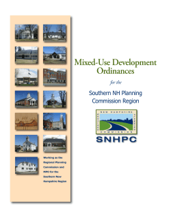 Mixed-Use Development Ordinances