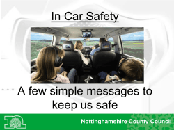 a few simple messages to keep us safe
