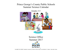 Note To The Student Expectations for students in Grades 3-5