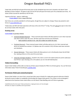 Oregon Baseball FAQ`s - University of Oregon Athletics