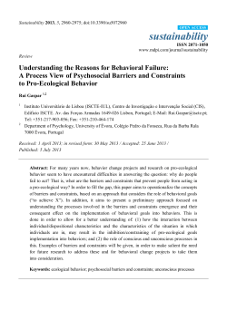 Understanding the Reasons for Behavioral Failure: A
