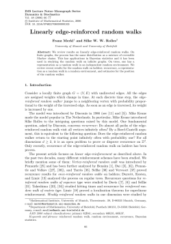Linearly edge-reinforced random walks