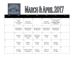 Practice Game Calendar 2017.pub