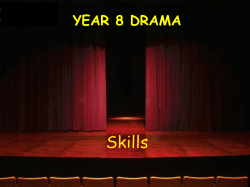 Drama Skills PowerPoint File