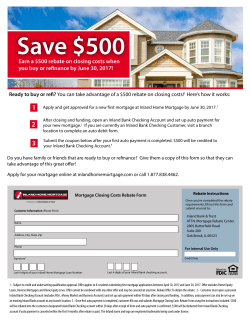 $500 Mortgage Rebate Form Generic.ai
