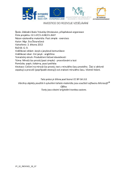 Make sentences and questions (Past simple)