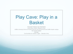 Play Cave: Play in a Basket