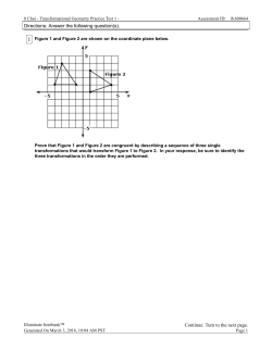 Directions: Answer the following question(s). Continue: Turn to the