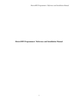 Document title - Heterogeneous Computing Laboratory