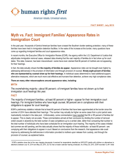 Habeas Report Fact Sheet