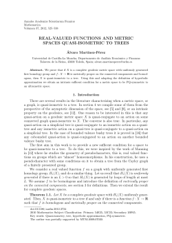 real-valued functions and metric spaces quasi