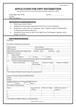 The Officer-In-Charge High Court Civil Registry Suva Dear Sir, HBP