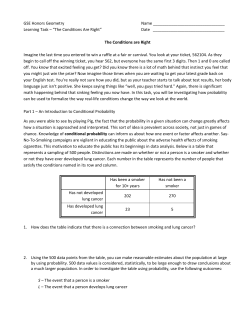 Conditions are Right Task