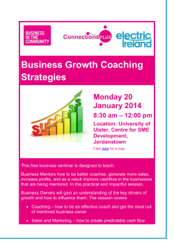 111913_BusinessCoach.. - Business in the Community Northern