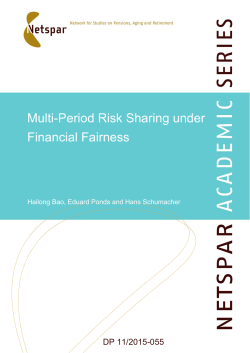 Multi-Period Risk Sharing under Financial Fairness