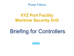 Maritime Security Drill