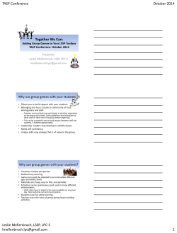 Together We Can Group Games for Your Classroom