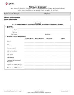 clec operations procedures manual