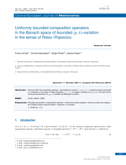 Uniformly bounded composition operators in the Banach space of