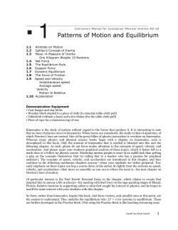 Instructors Manual for Conceptual Physical