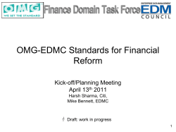 OMG-EDMC Standard