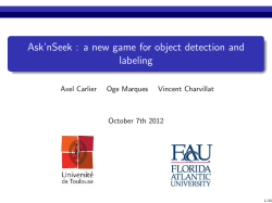 Ask`nSeek : a new game for object detection and