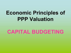 Economic Principles of Valuation