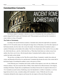 The Path to Christianity