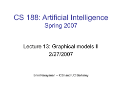 Bayes Nets - inst.eecs.berkeley.edu