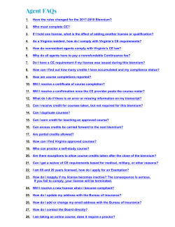Agent FAQs - Pearson VUE