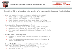 m3 - Brentford Community Stadium