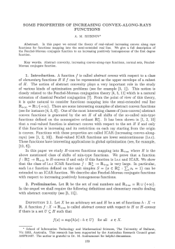 some properties of increasing convex-along
