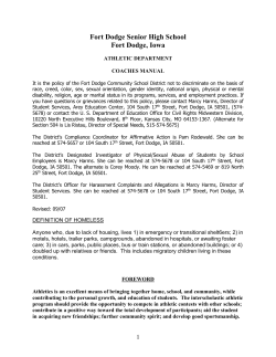 dodger coaching staff - Fort Dodge Community School District