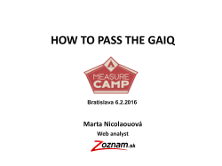 How to pass the GAIQ