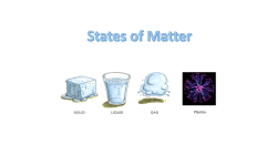 States of Matter Notes