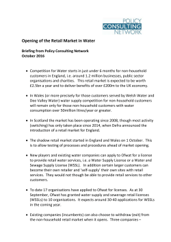 Read what Phill Mills of the Future Water Association management