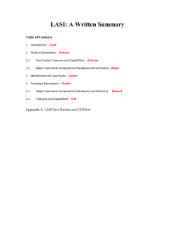 LASI &ndash; Linguistic Analysis for Subject Identification