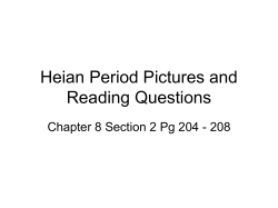 Heian Period Pictures