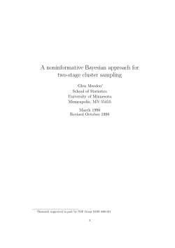 A noninformative Bayesian approach for two