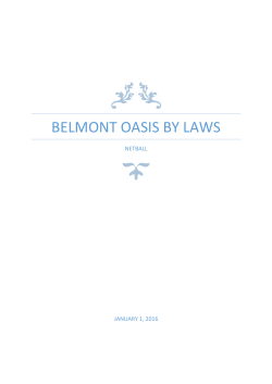 belmont oasis by laws - Belmont Oasis Leisure Centre