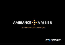 LET THE LIGHT SET THE MOOD