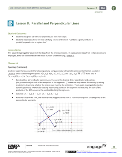 Geometry Module 4, Topic B, Lesson 8: Teacher Version