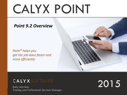 Point 9.2 Release Summary: Loan Estimate