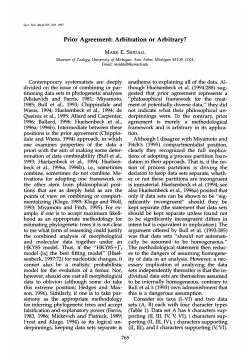 Prior Agreement: Arbitration or Arbitrary?