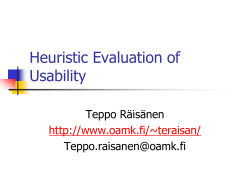 09Heuristic Evaluation