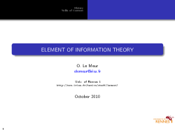 element of information theory