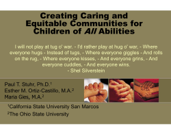 Adventure Education Curriculum Model