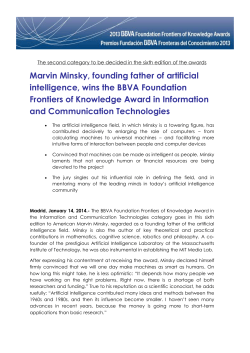 The second category to be decided in the sixth edition of the awards